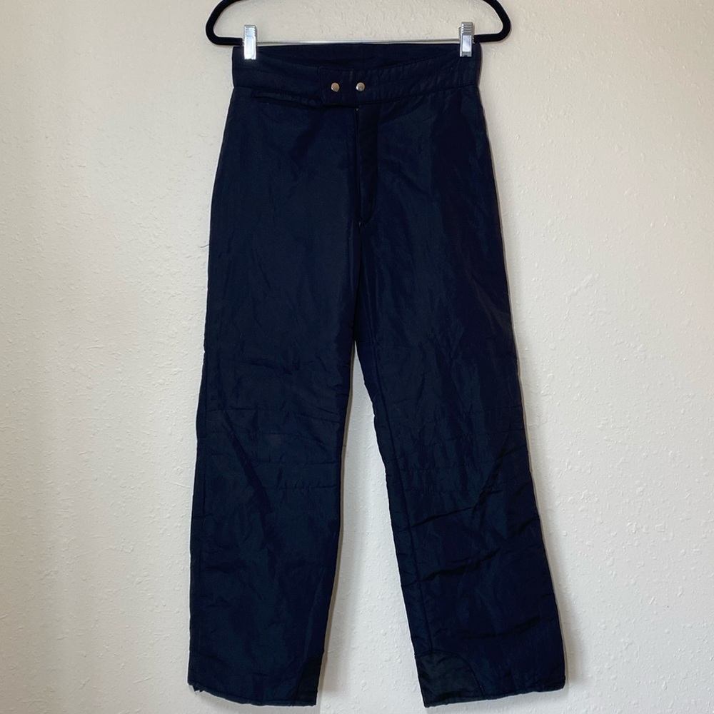 Black Snow Ski Pants Small / 4